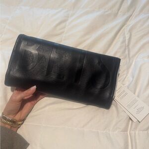 BEIS Black Leather Hanging Organizer NWT-SOLD OUT ON SITE
